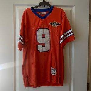 Orange Football Jersey with Number 9